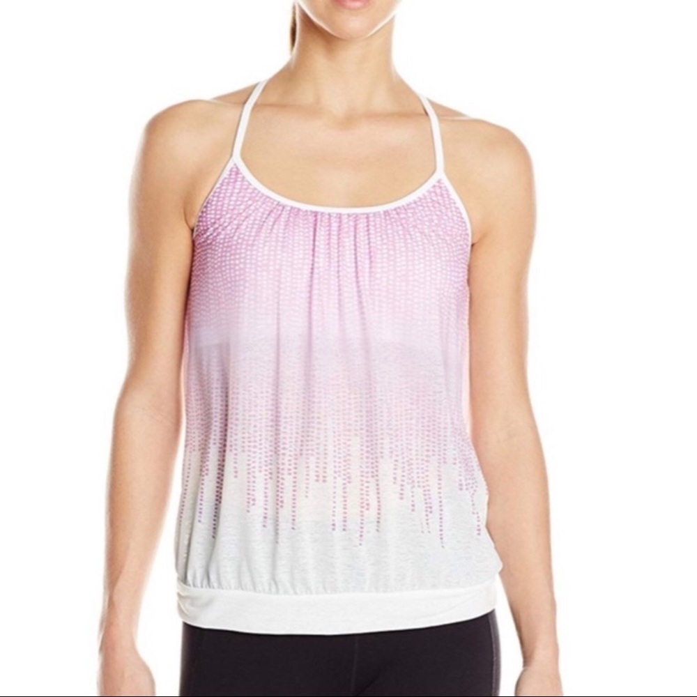 NEW Prana Meadow Tank Top Lilac Print | S